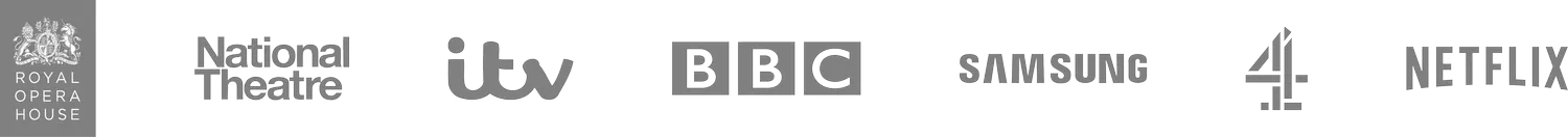 Royal Opera House, National Theatre, ITV, BBC, Samsung, Channel 4 and Netflix